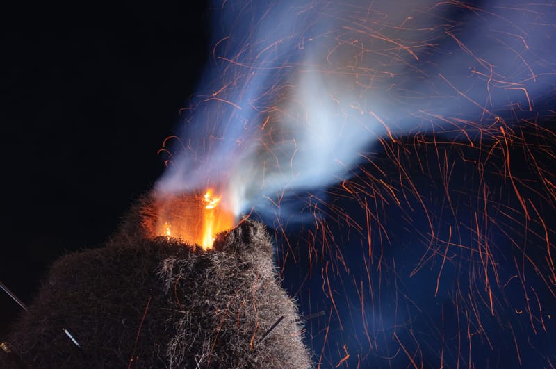 focara di sant'antonio a novoli